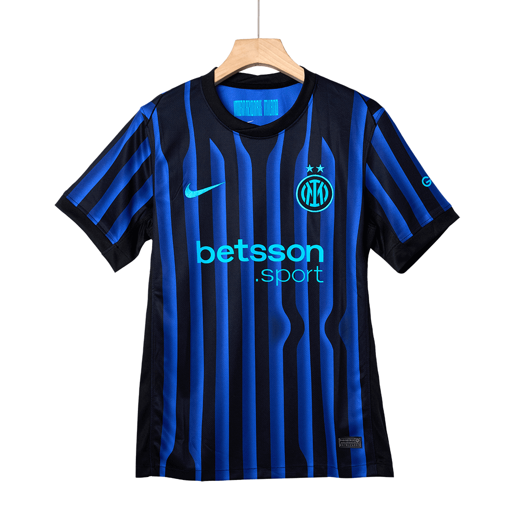 LAUTARO #10 Inter Milan Home Soccer Jersey 2025/26 Blue&Black