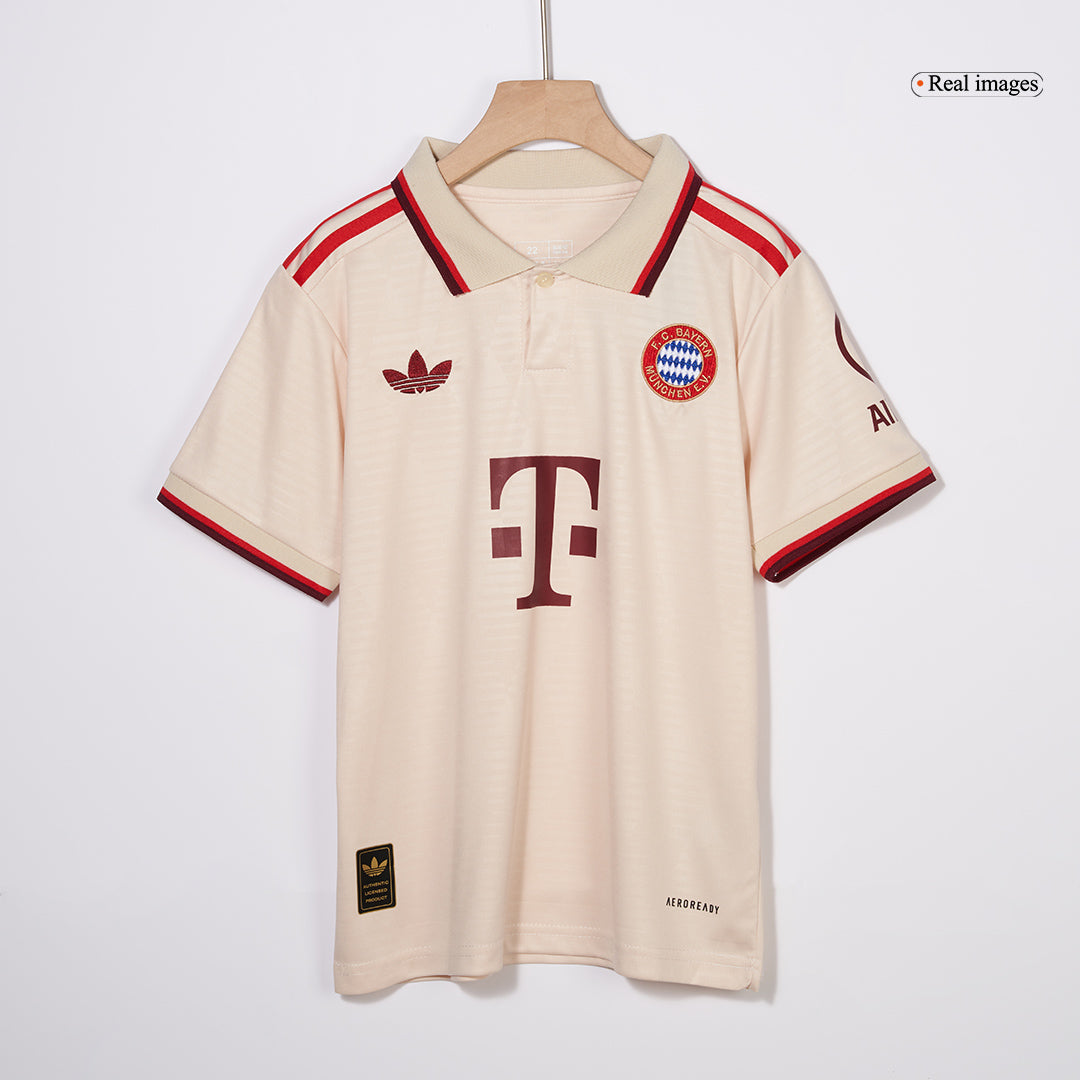 Kid's Bayern Munich Third Away Soccer Jersey Kit(Jersey+Shorts) 2024/25 - UCL