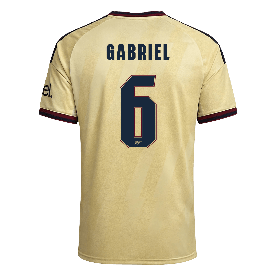 Authentic GABRIEL #6 Arsenal Third Away Soccer Jersey 2026/27
