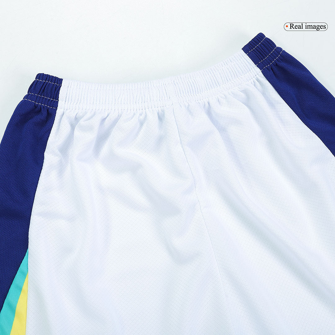 Kid's Brazil Away Soccer Jersey Kit(Jersey+Shorts+Socks) Copa America 2024