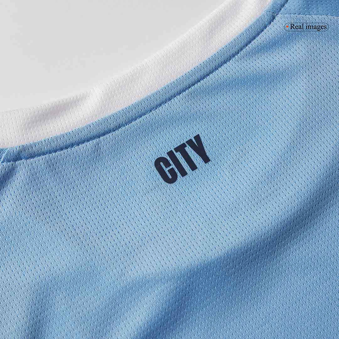 RODRIGO #16 Manchester City Home Soccer Jersey 2025/26 Blue - Club World Cup