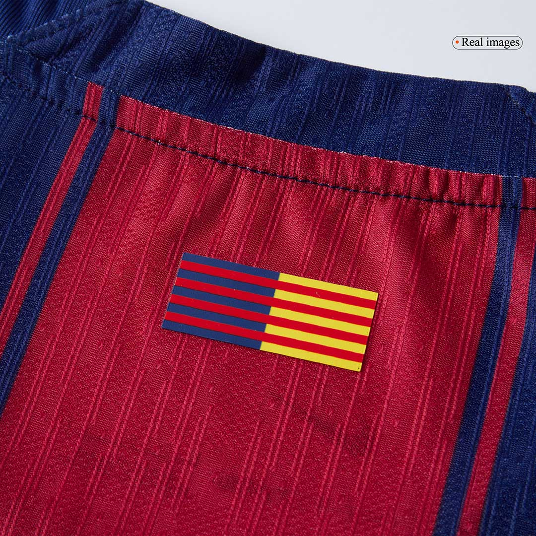 Authentic RASHFORD #14 Barcelona Home Soccer Jersey 2025/26 Red&Blue