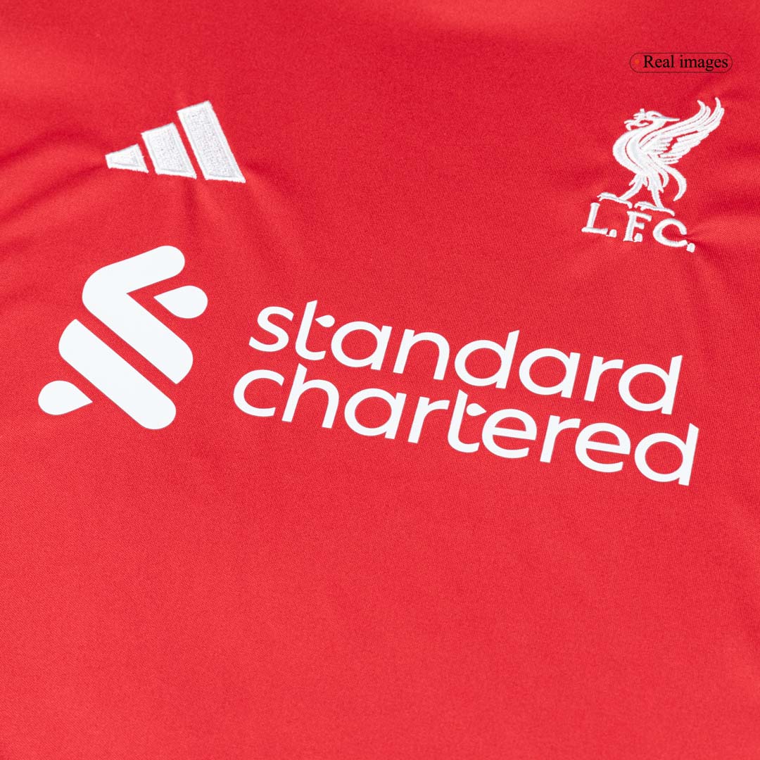 Kid's Liverpool Home Soccer Jersey Kit(Jersey+Shorts) 25/26 Red