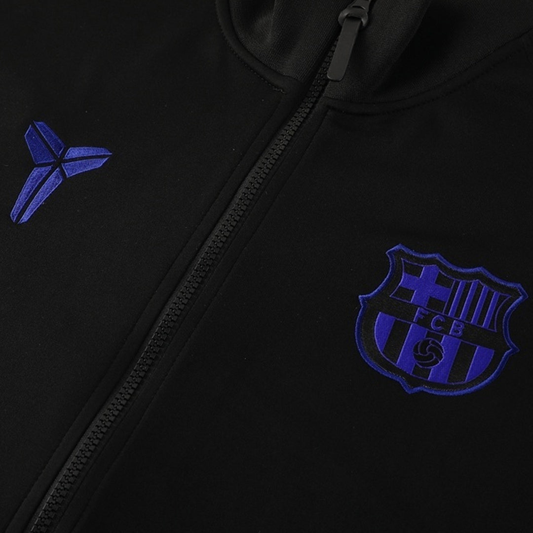25/26 Barcelona Training Jacket Black&Purple