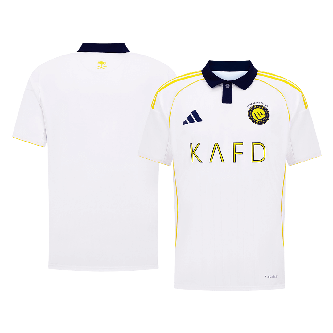 Al Nassr Third Away Soccer Jersey 2025/26 White