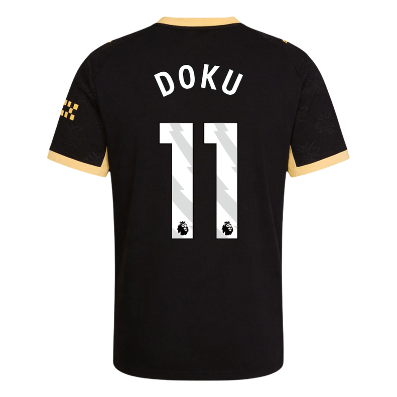Authentic DOKU #11 Manchester City Away Soccer Jersey 2026/27