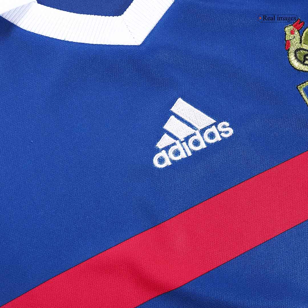 Retro 1998 France Home Soccer Jersey