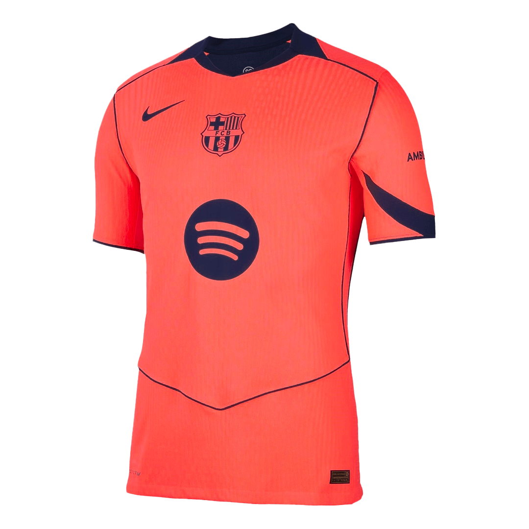 Authentic LEWANDOWSKI #9 Barcelona Third Away Soccer Jersey 2025/26