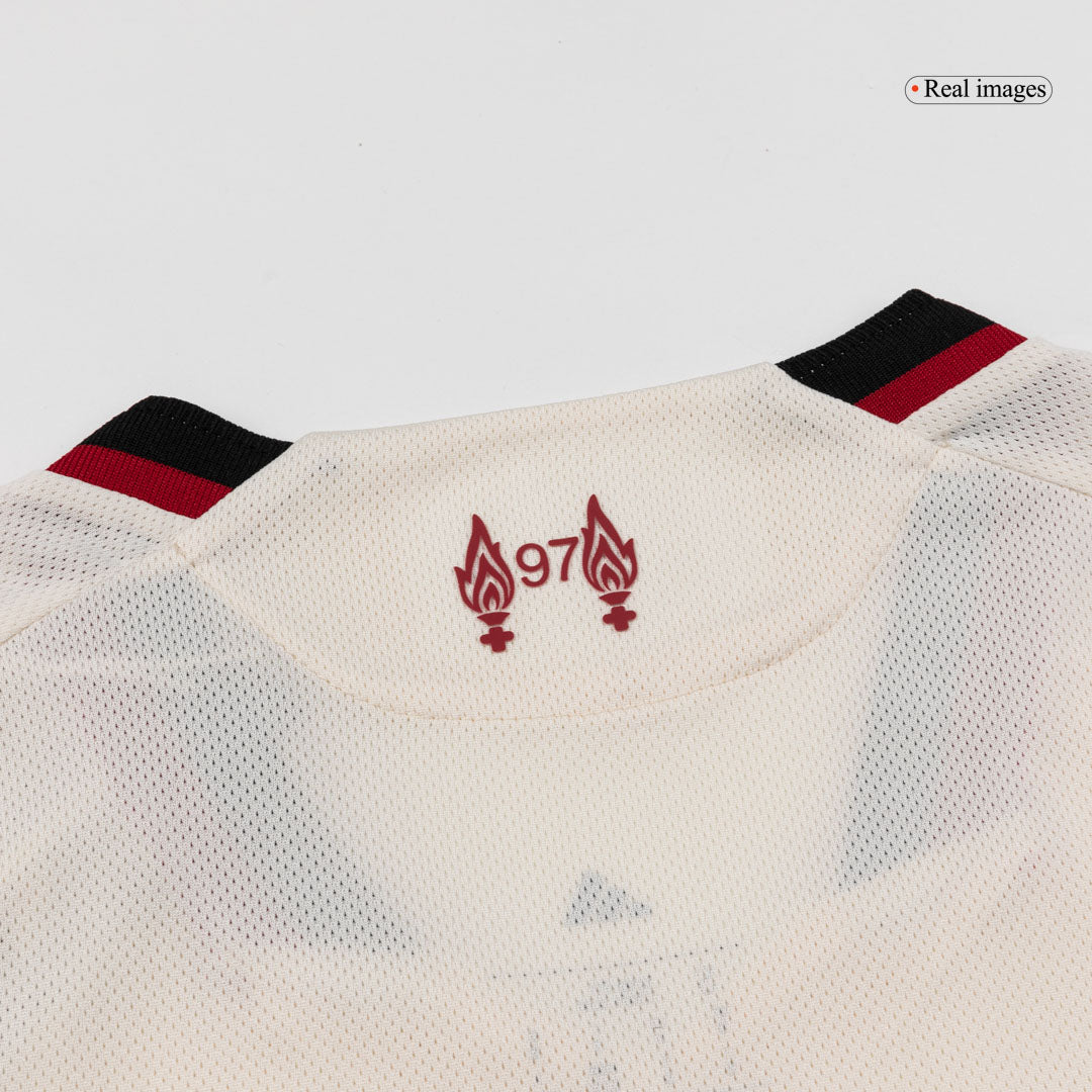 Authentic Liverpool Away Soccer Jersey 25/26 White