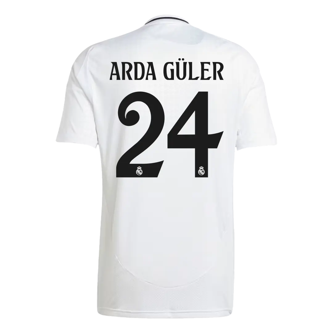 Real Madrid football shirt ARDA G¨¹ler #24 Home 2024/25