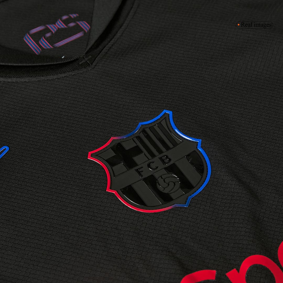 Barcelona Away Soccer Jersey Kit(Jersey+Shorts+Socks) 2024/25