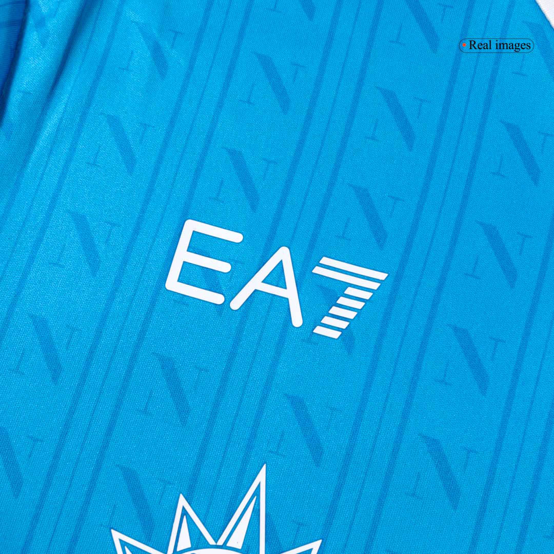 DE BRUYNE #11 Napoli Home Soccer Jersey 2025/26 Blue