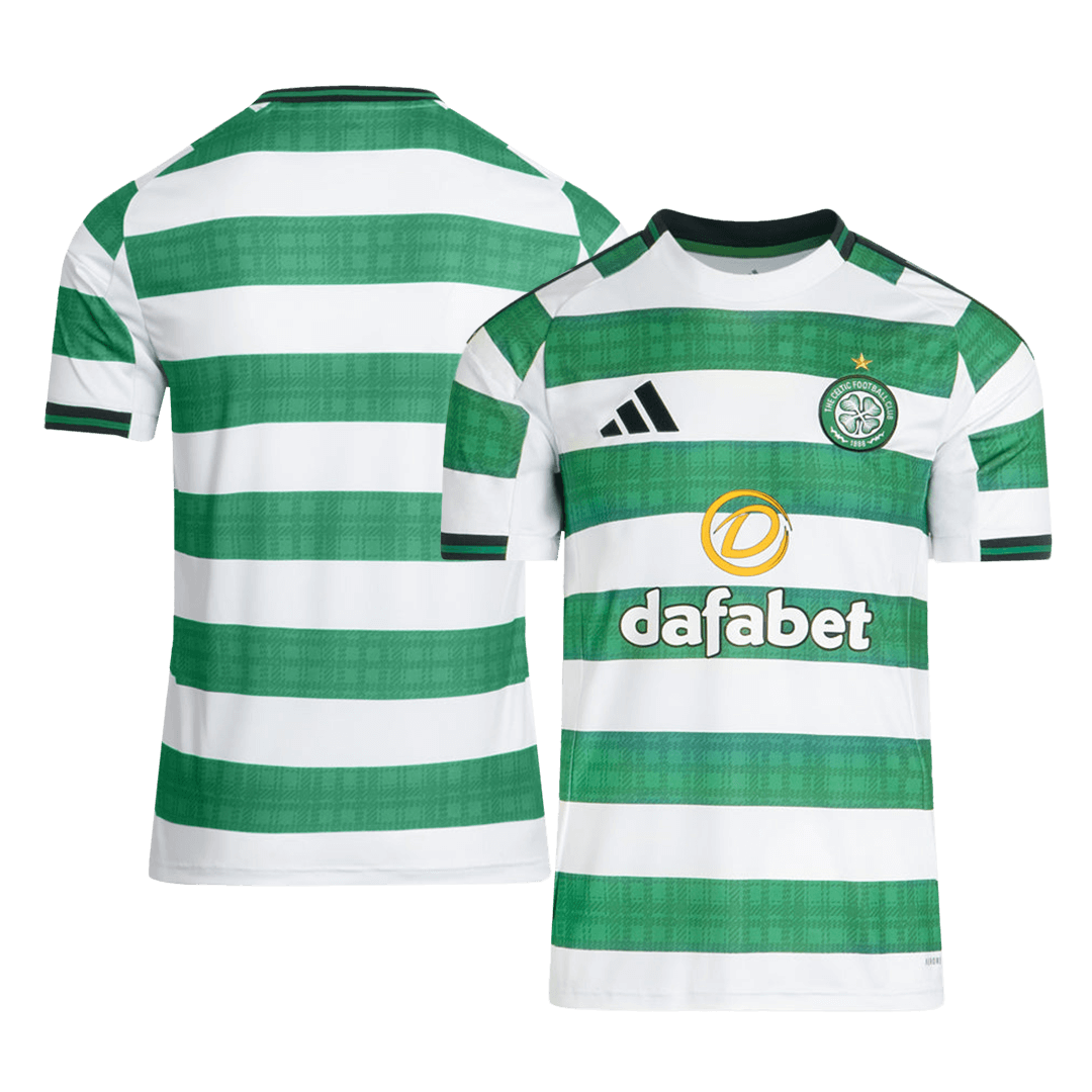 Celtic Home Soccer Jersey 2025/26 Green&White