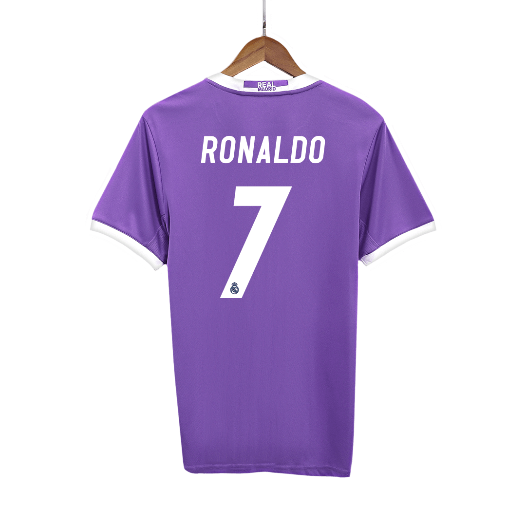 Retro RONALDO #7 2016/17 Real Madrid Away Soccer Jersey