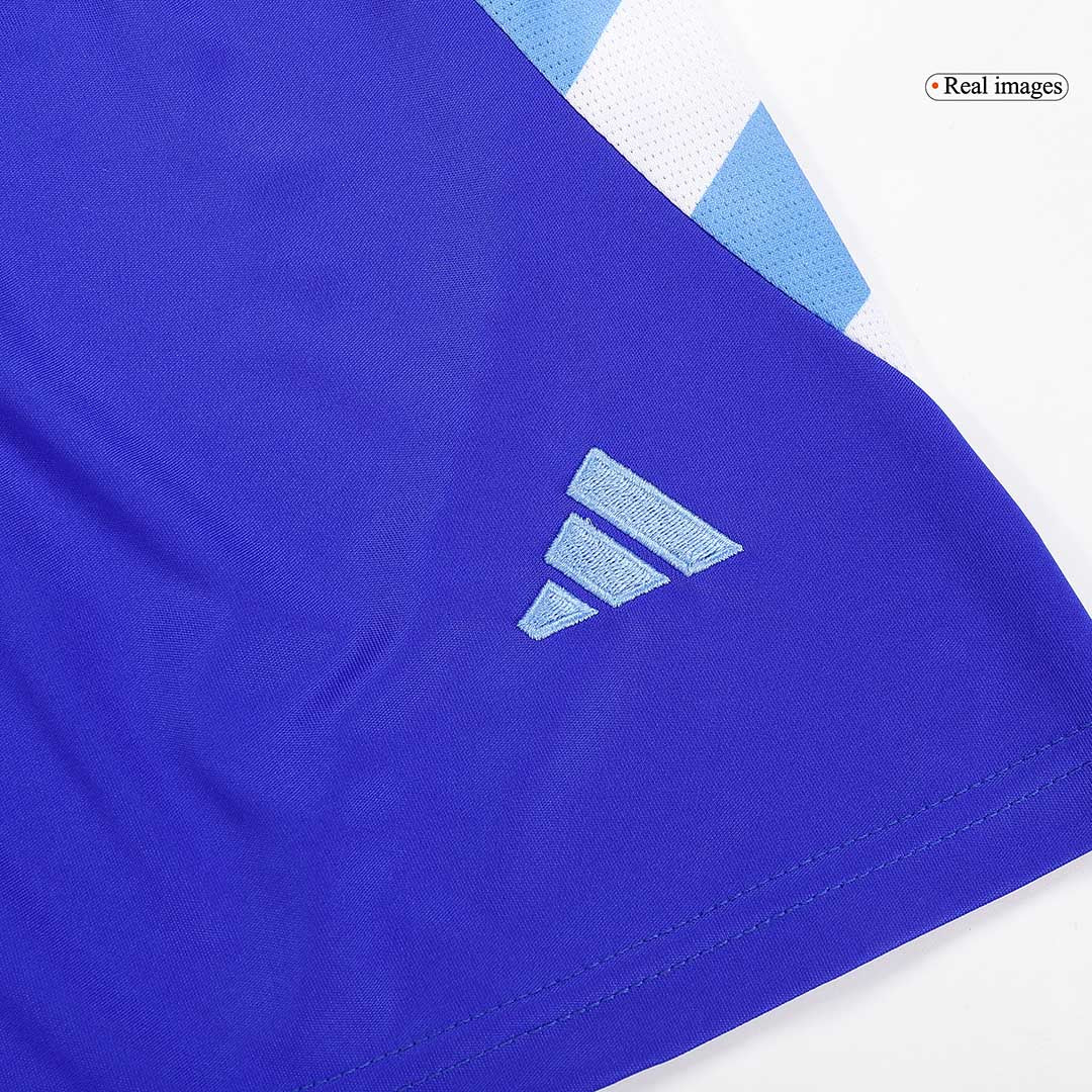 Kid's Argentina Away Soccer Jersey Kit(Jersey+Shorts) 2024