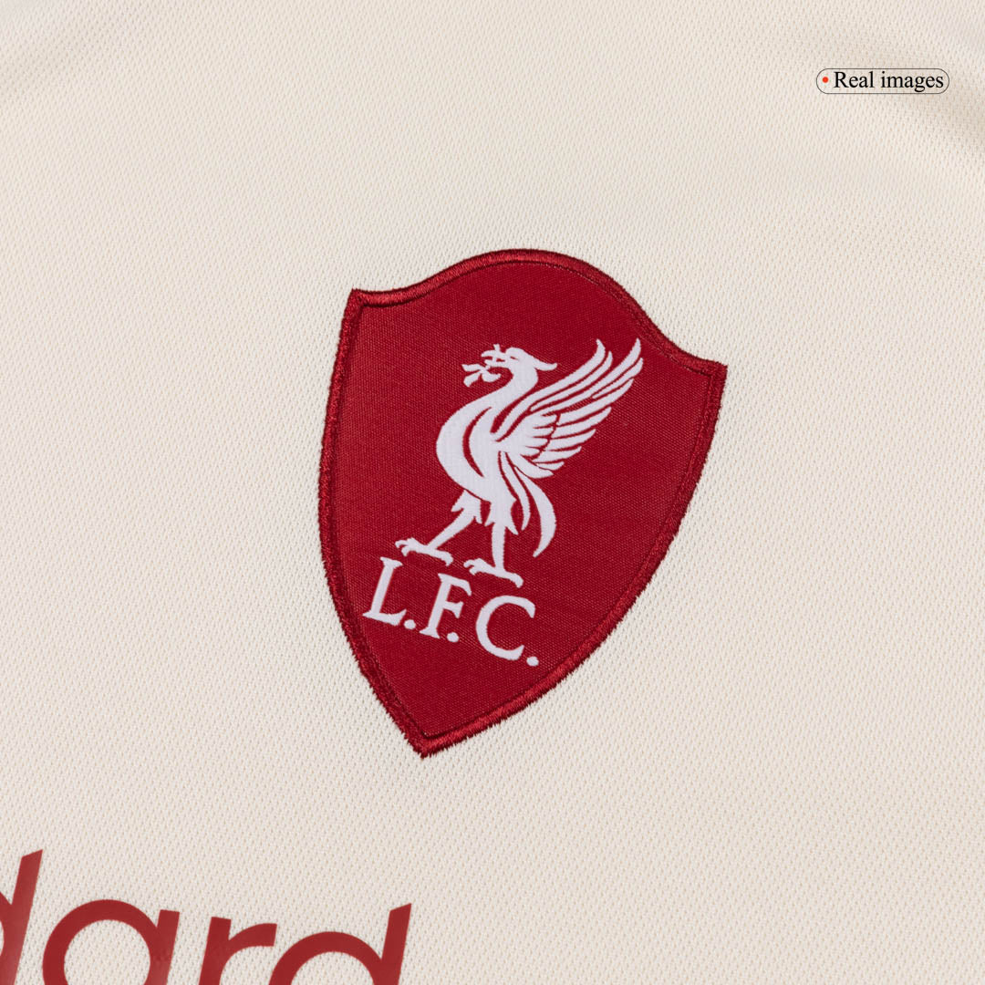 Liverpool Away Soccer Jersey 25/26 White