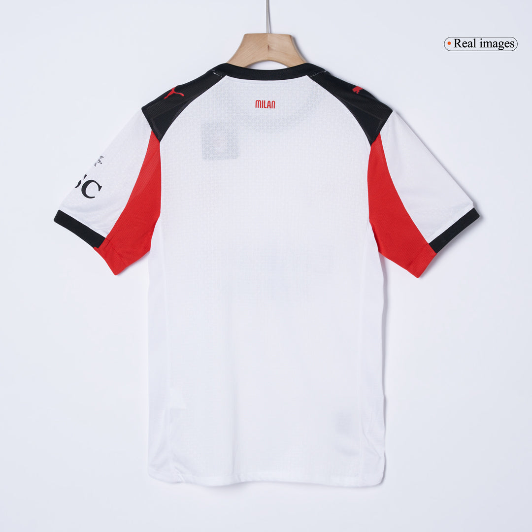 Authentic AC Milan Away Soccer Jersey 2025/26 White