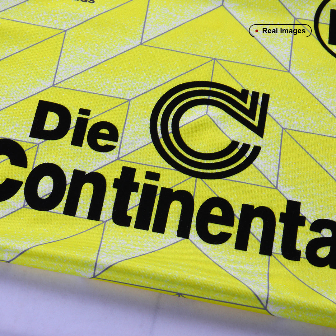 Retro 1988 Borussia Dortmund Home Soccer Jersey