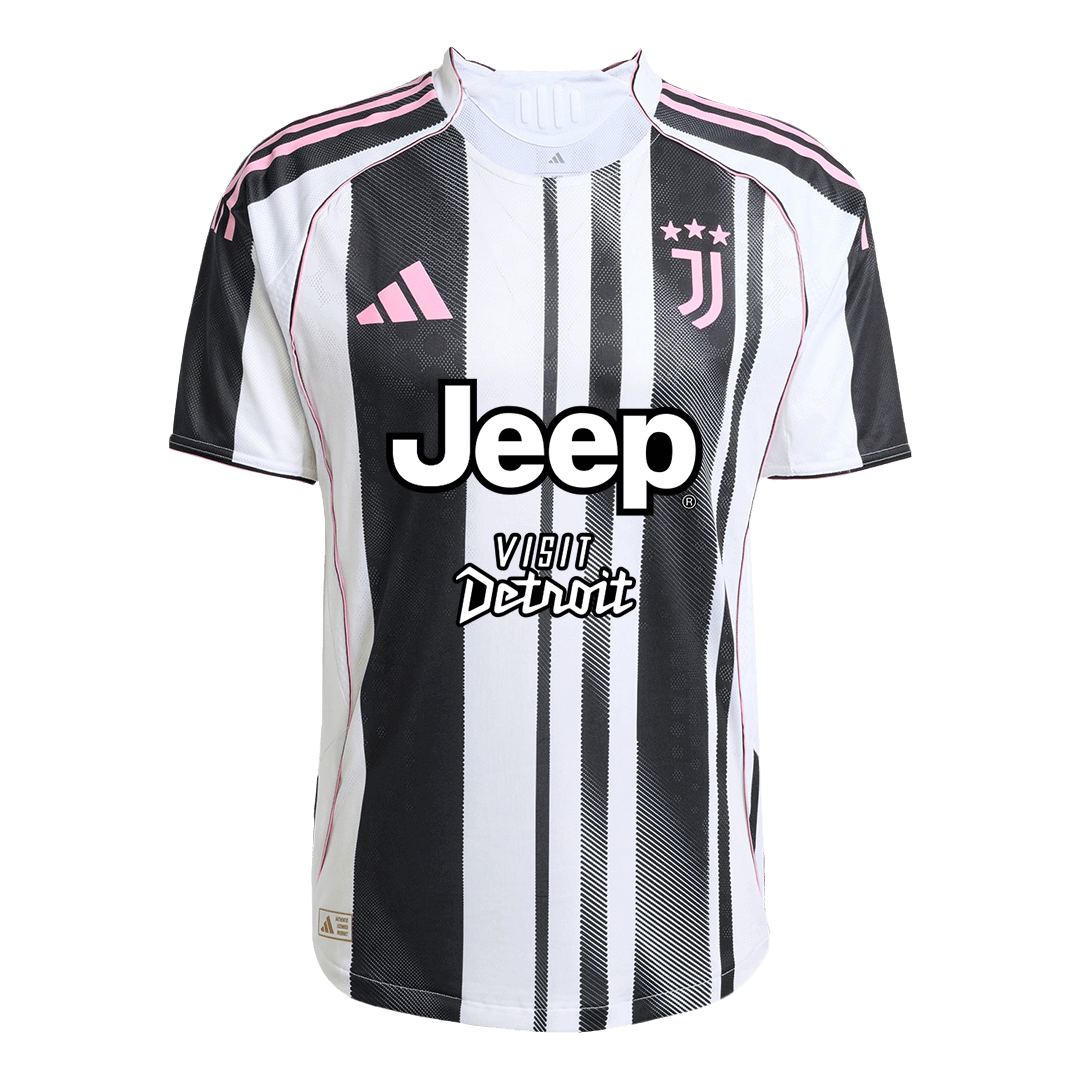 Authentic KALULU #15 Juventus Home Soccer Jersey 2025/26