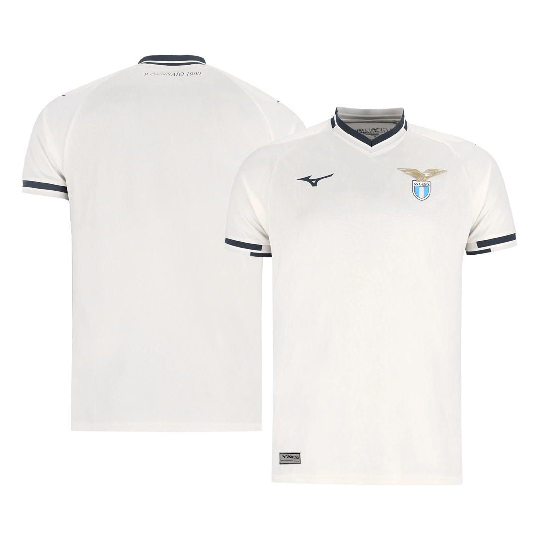 Lazio Away Soccer Jersey 25/26 White