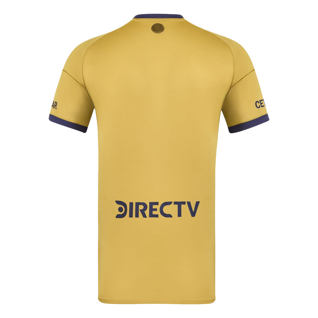 Boca Juniors Away Soccer Jersey 2025/26 Yellow