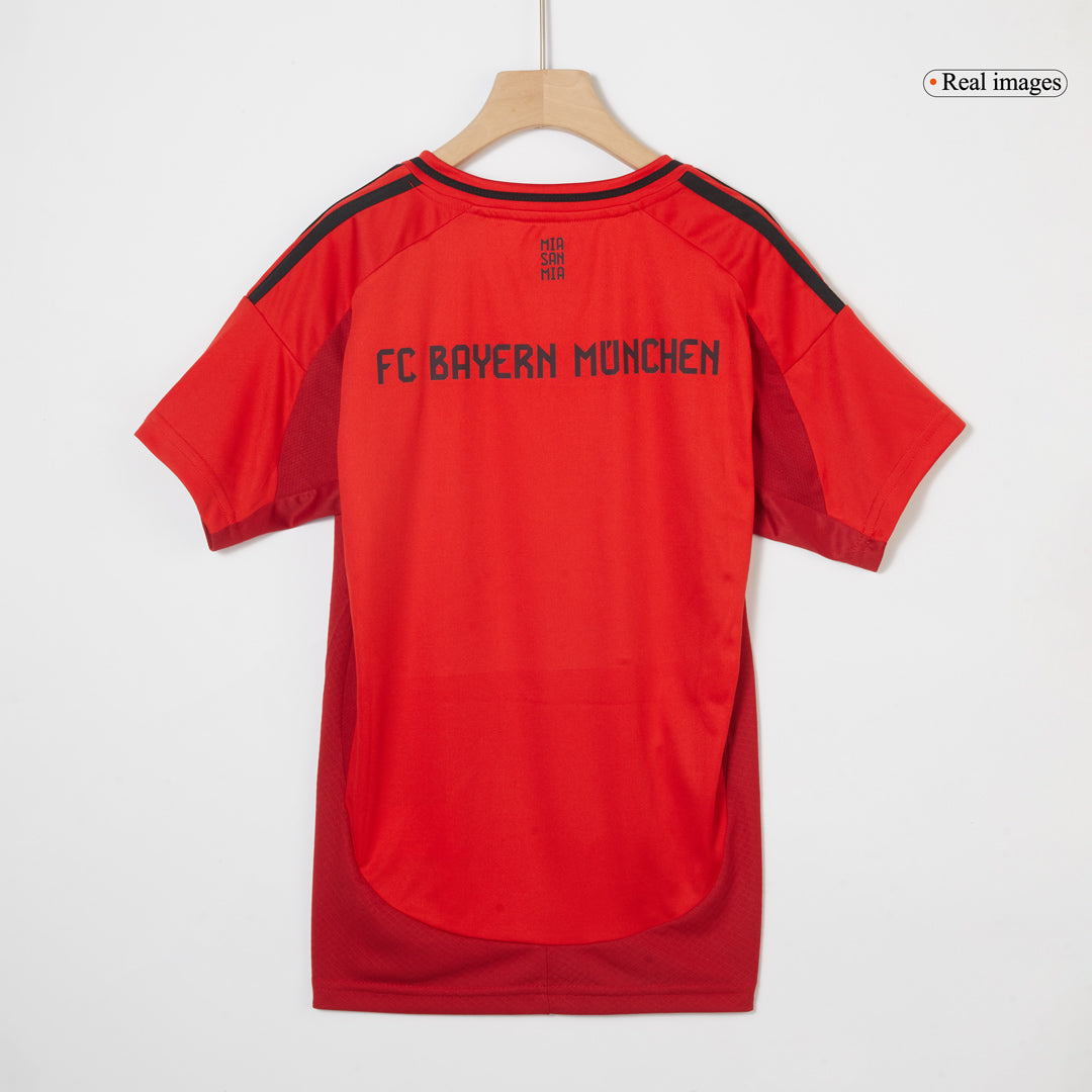 Kid's Bayern Munich Home Soccer Jersey Kit(Jersey+Shorts) 2024/25 Red