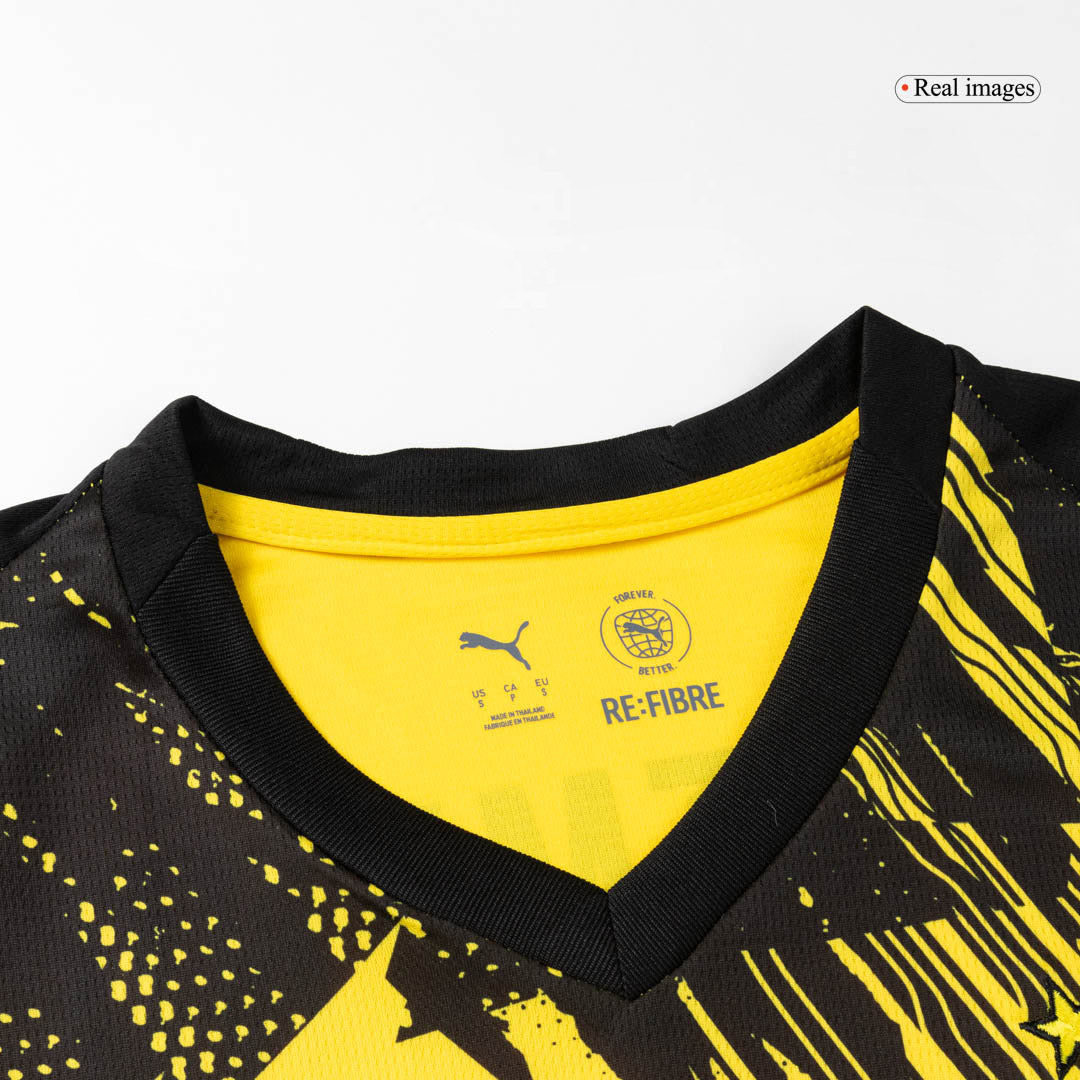 Borussia Dortmund Home Soccer Jersey Kit(Jersey+Shorts) 2025/26 Yellow