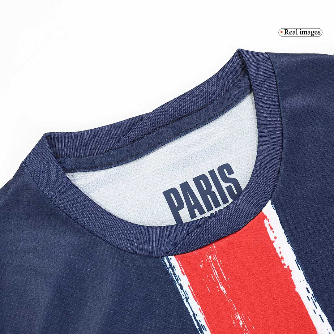 Kid's PSG Home Soccer Jersey Kit(Jersey+Shorts+Socks) 2024/25