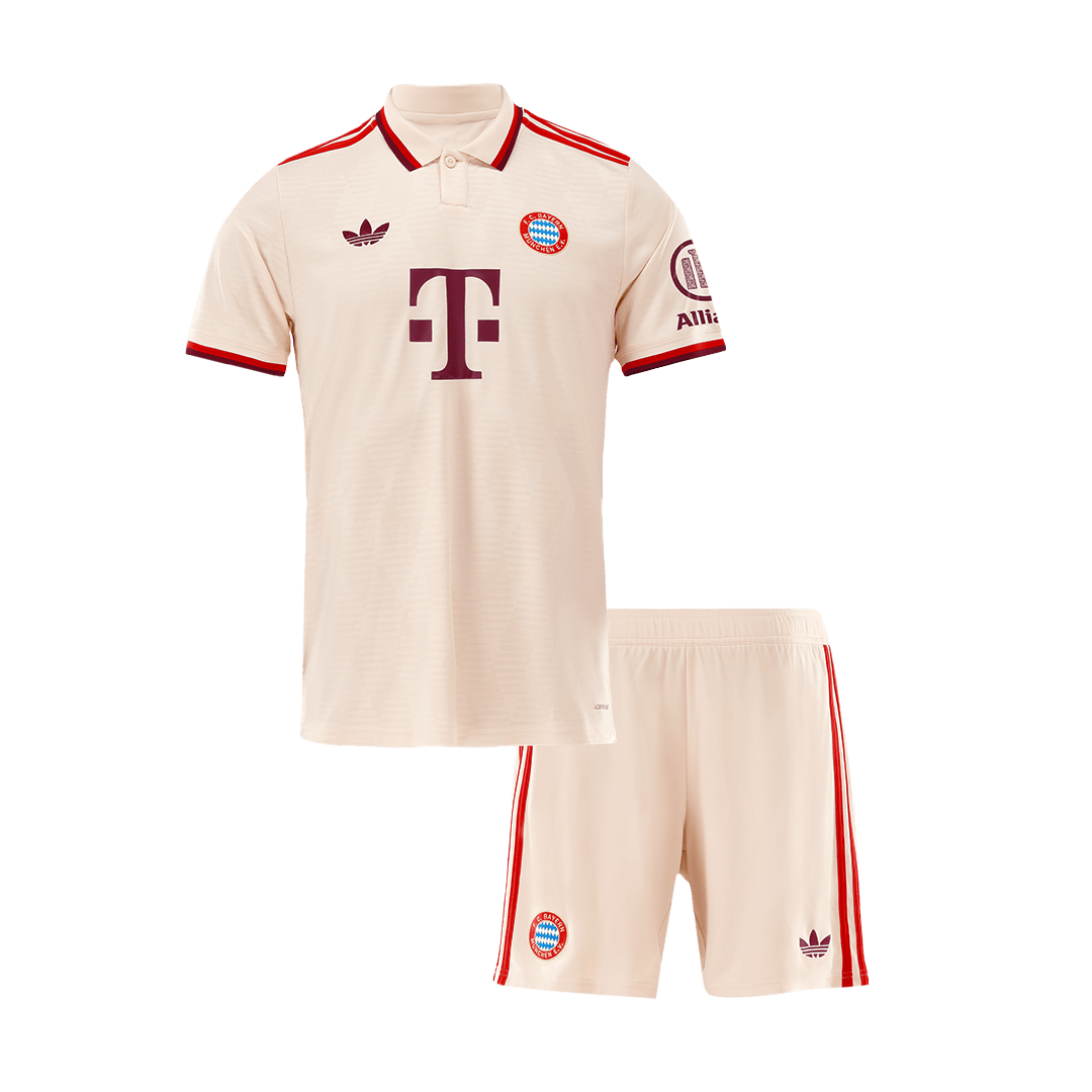 Kid's Bayern Munich Third Away Soccer Jersey Kit(Jersey+Shorts) 2024/25 - UCL