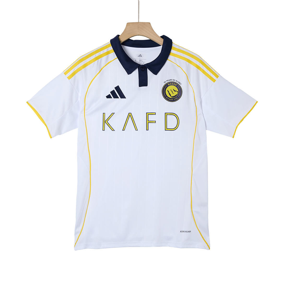 RONALDO #7 Al Nassr Third Away Soccer Jersey 2025/26 White