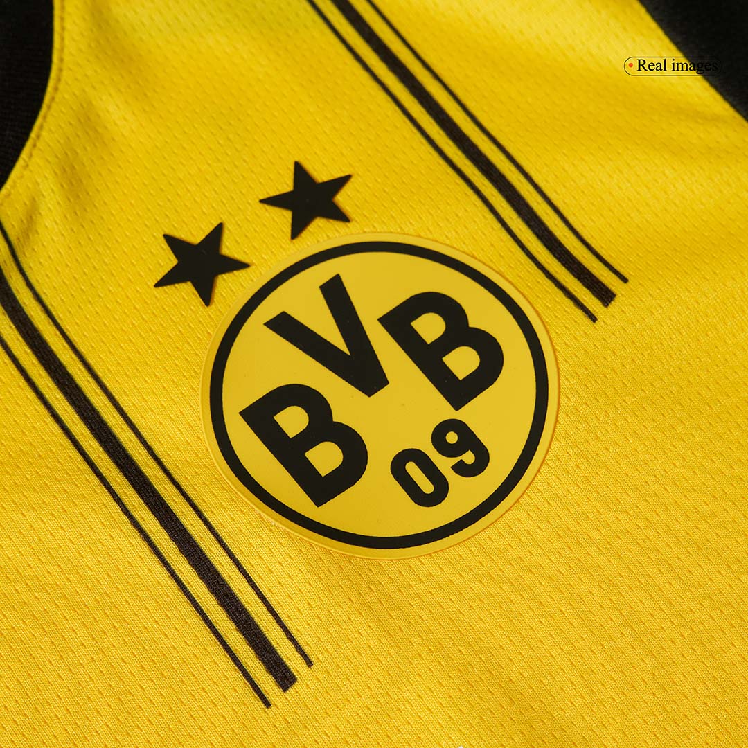 Kid's Borussia Dortmund Home Soccer Jersey Kit(Jersey+Shorts+Socks) 2024/25