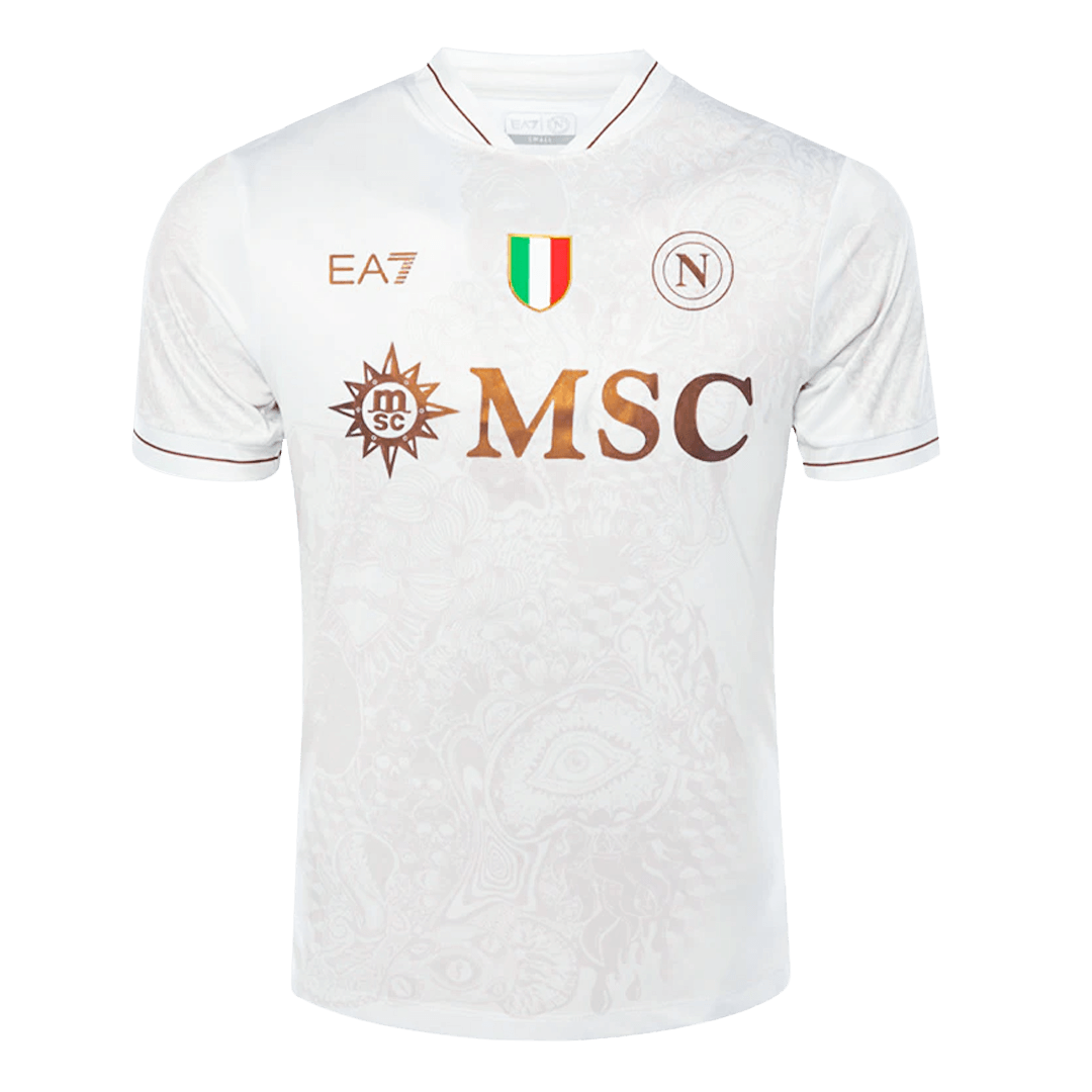 Napoli Away Soccer Jersey Kit(Jersey+Shorts) 2025/26