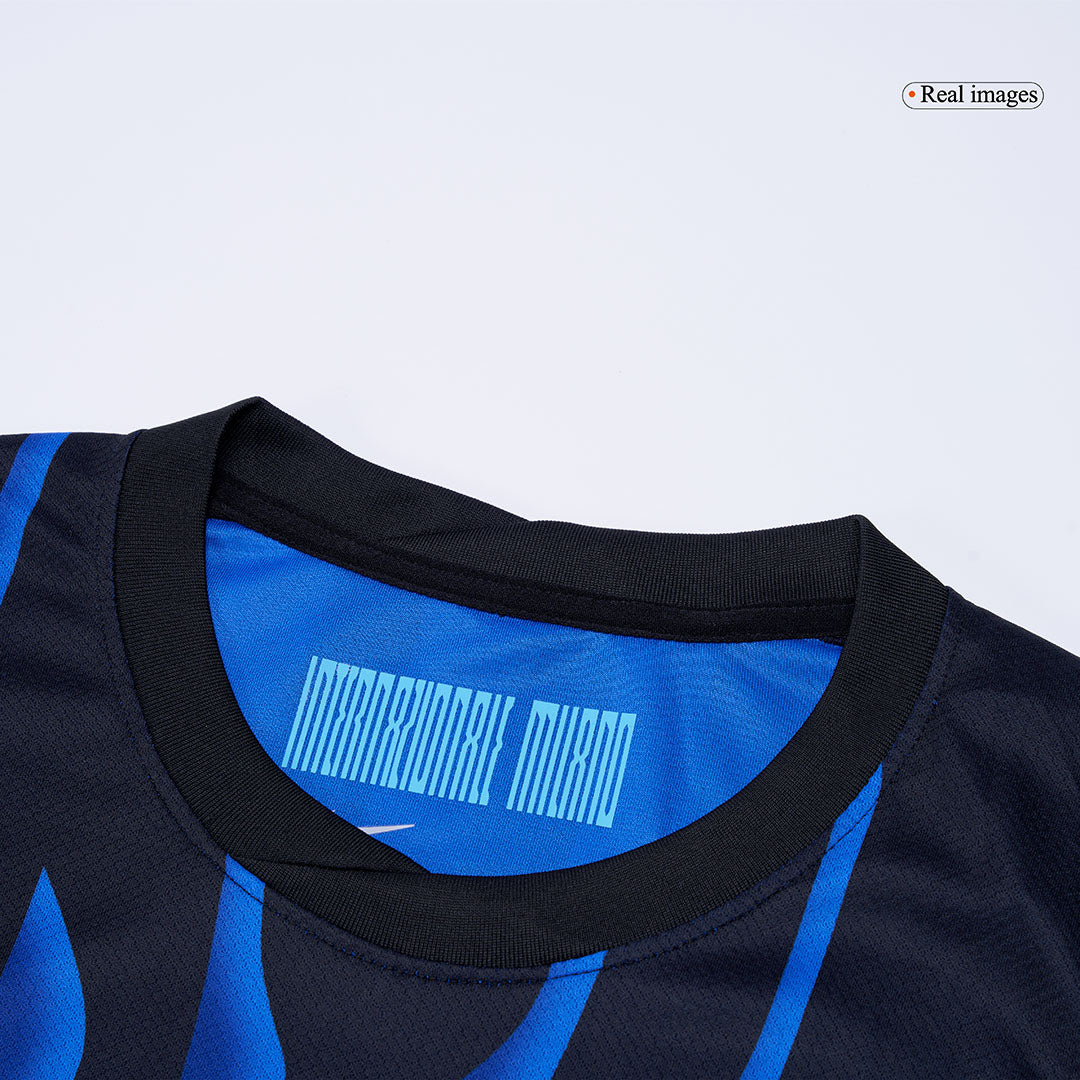 LAUTARO #10 Inter Milan Home Soccer Jersey 2025/26 Blue&Black