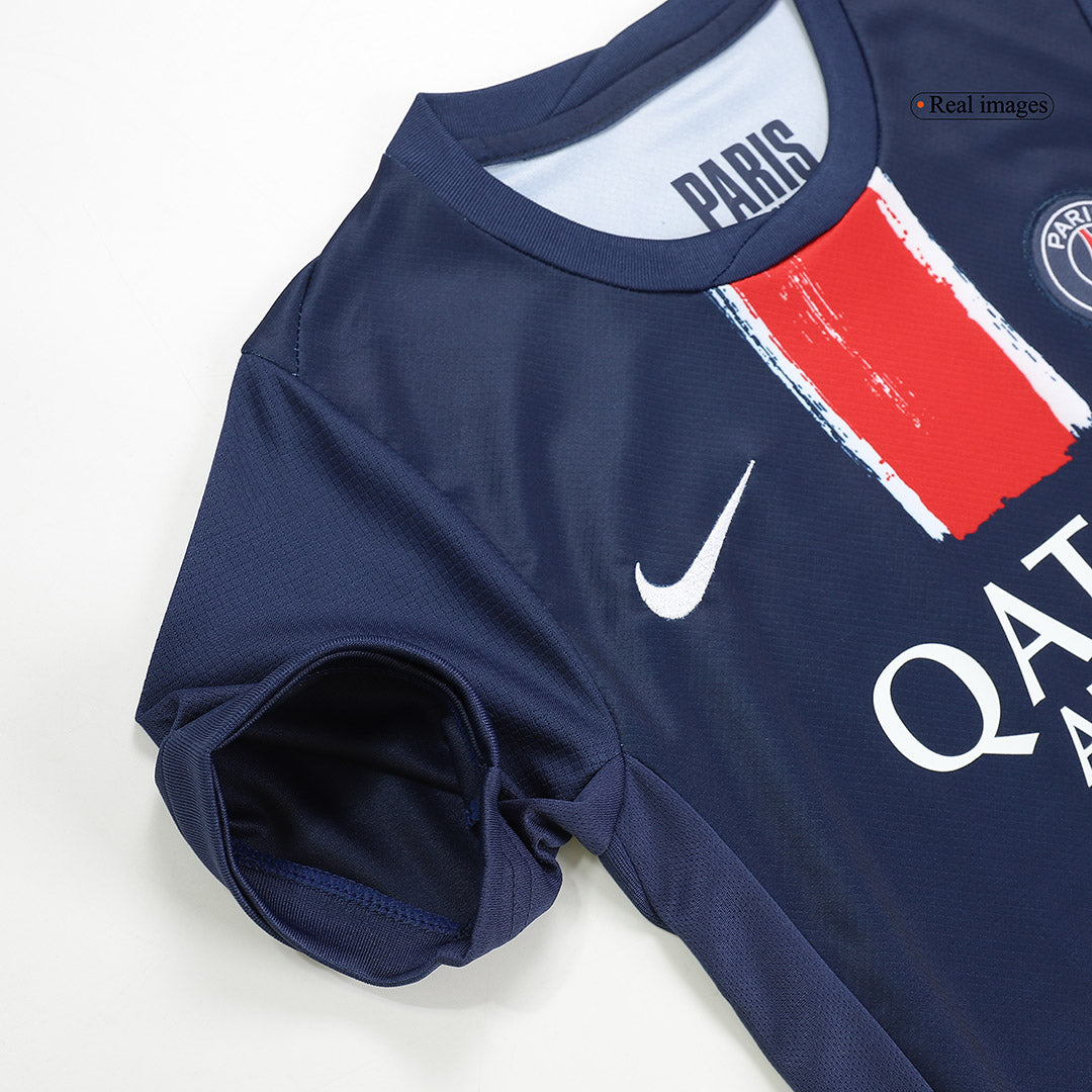 Kid's PSG Home Soccer Jersey Kit(Jersey+Shorts+Socks) 2024/25