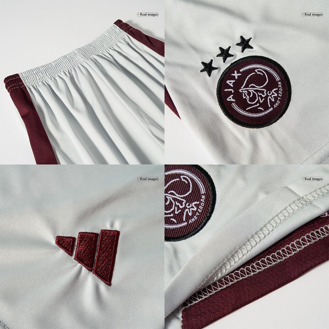 Kid's Ajax Third Away Soccer Jersey Kit(Jersey+Shorts) 2024/25
