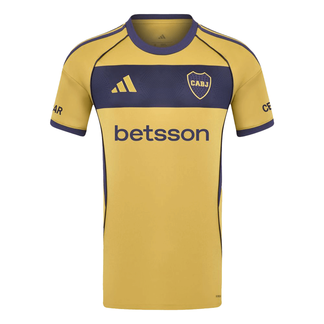 Boca Juniors Away Soccer Jersey 2025/26 Yellow