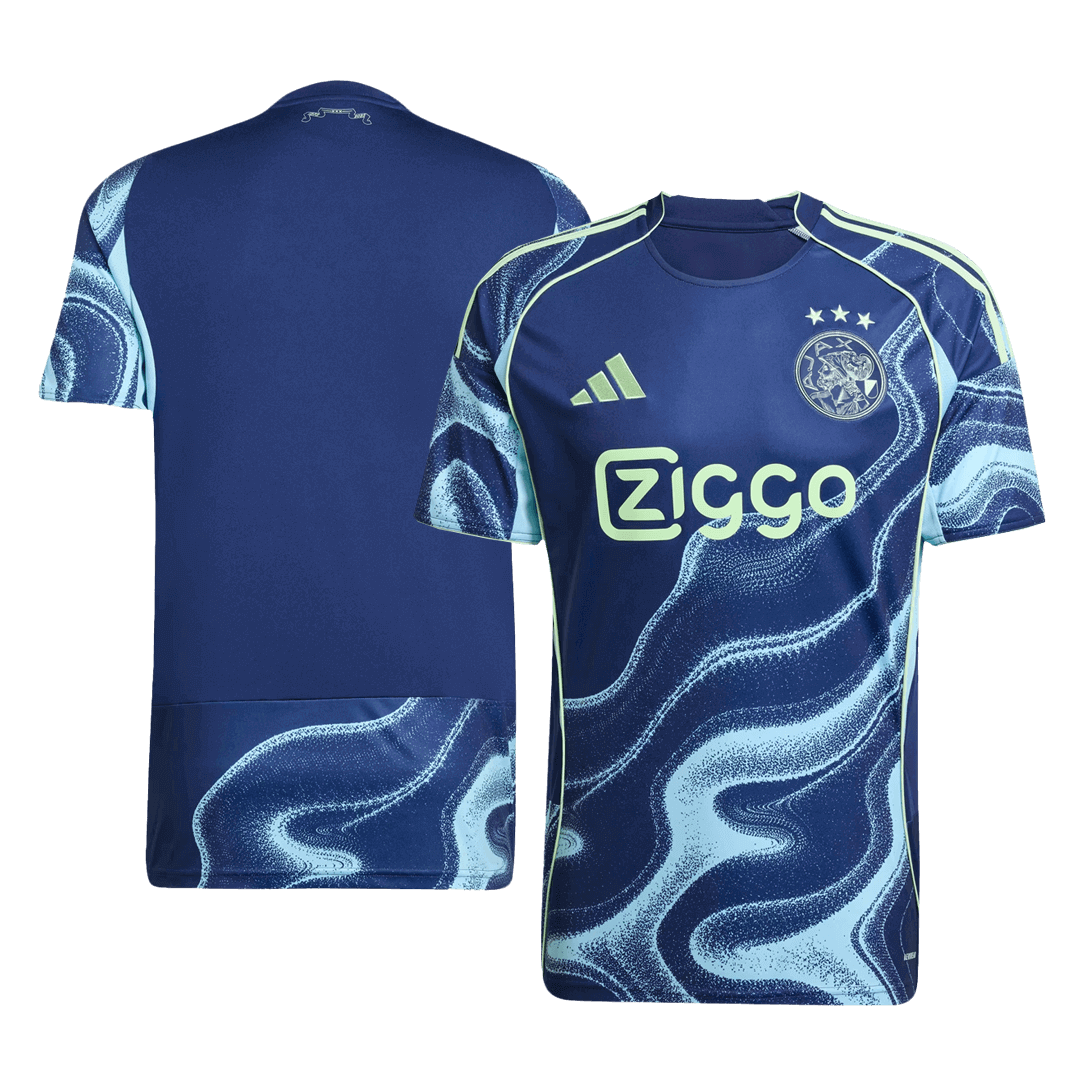 Ajax Away Soccer Jersey 2025/26 Navy