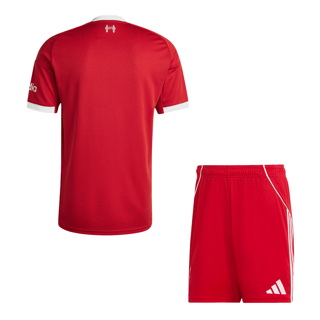 Liverpool Home Soccer Jersey Kit(Jersey+Shorts) 25/26 Red