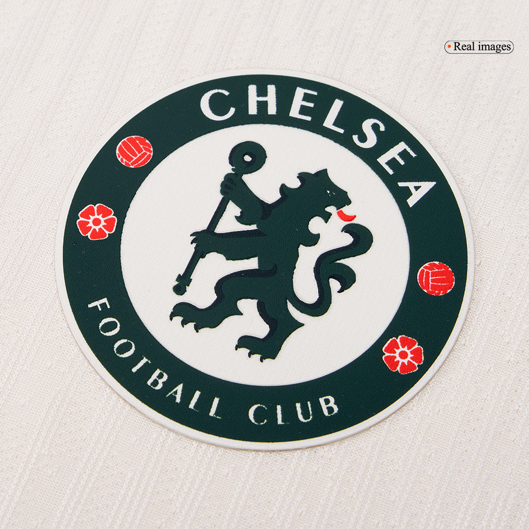 Authentic PALMER #10 Chelsea Away Soccer Jersey 2025/26 White