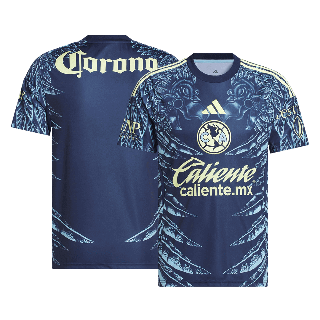Club America Away Soccer Jersey 2025/26 Navy