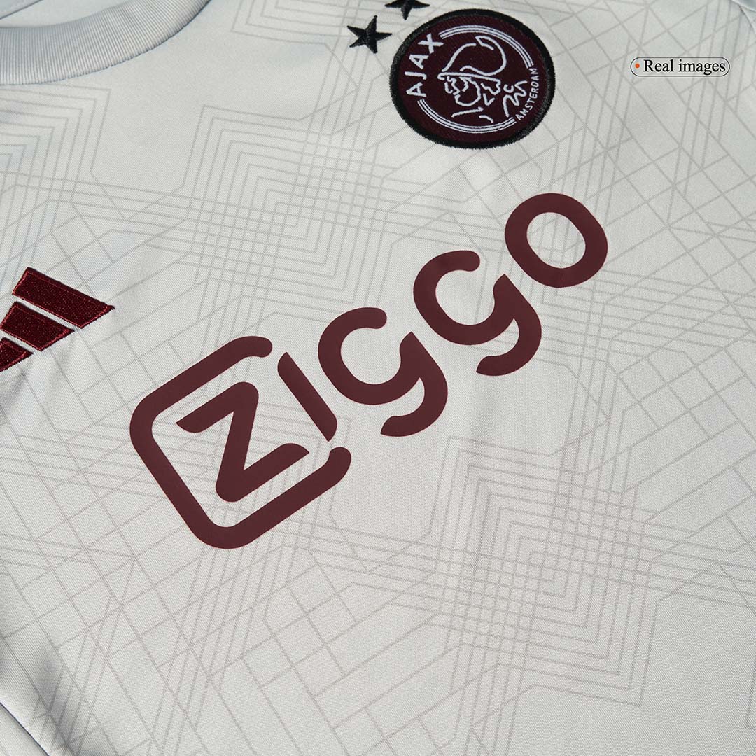 Kid's Ajax Third Away Soccer Jersey Kit(Jersey+Shorts) 2024/25