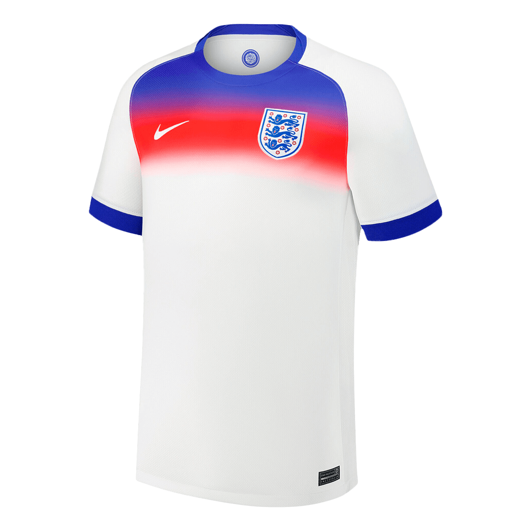 Men's England Home Soccer Jersey 2025 White - Women's Euro