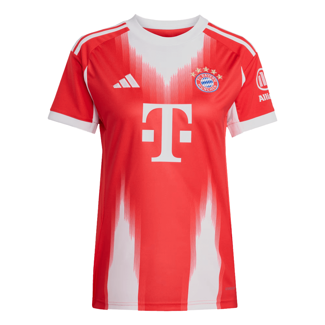 Women's Bayern Munich Home Soccer Jersey 2025/26 Red