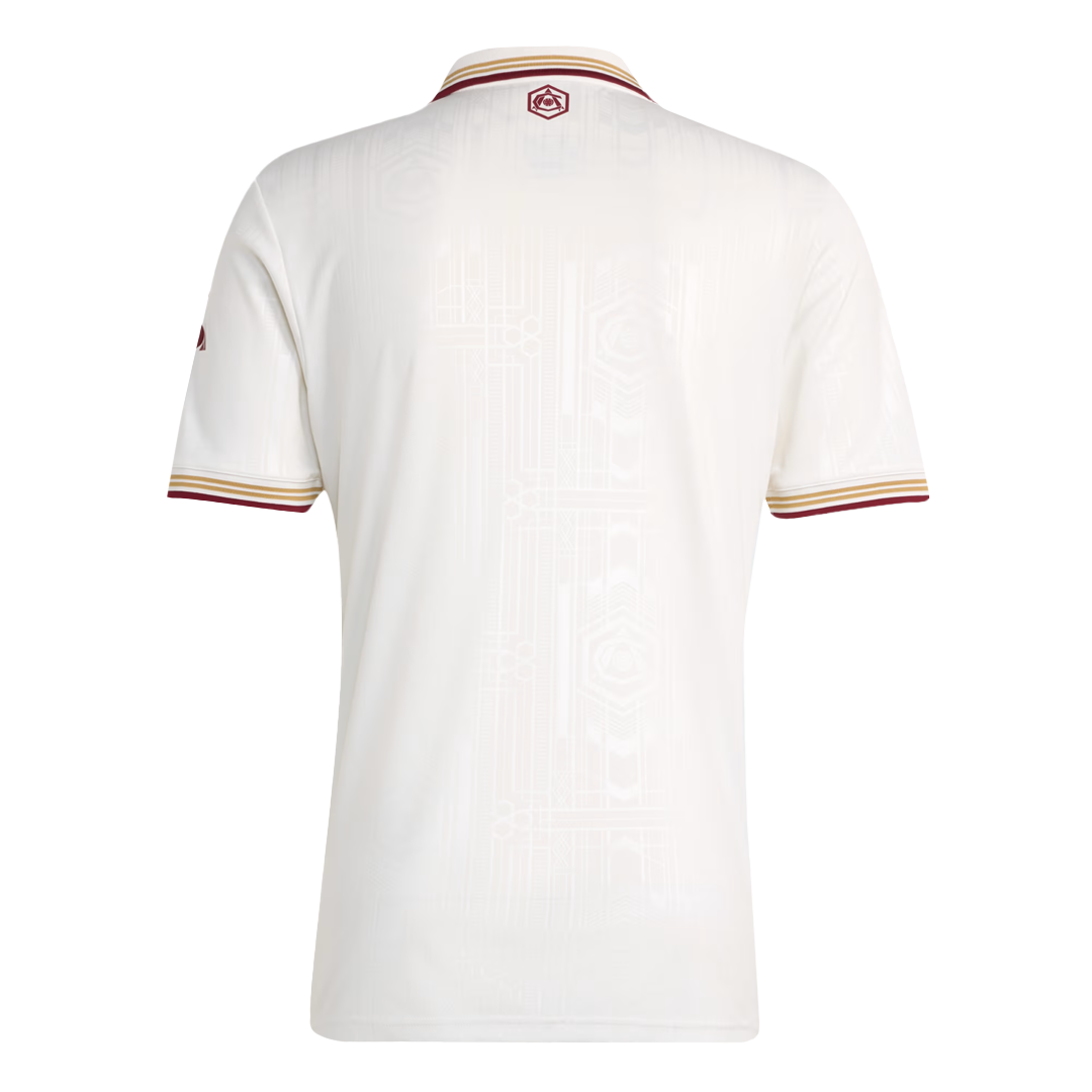 Arsenal Third Away Soccer Jersey 2025/26 White