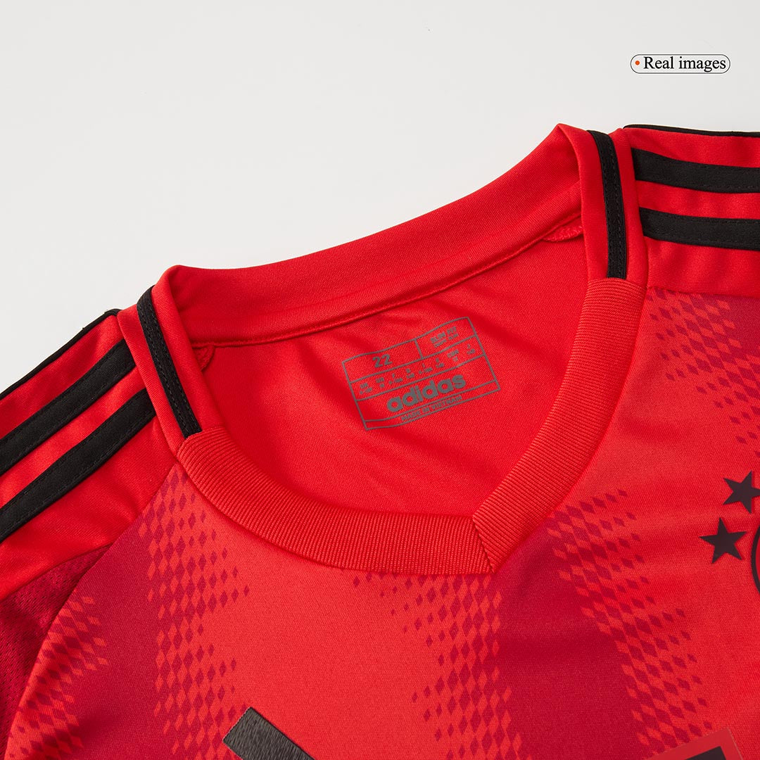 Kid's Bayern Munich Home Soccer Jersey Kit(Jersey+Shorts+Socks) 2024/25 Red