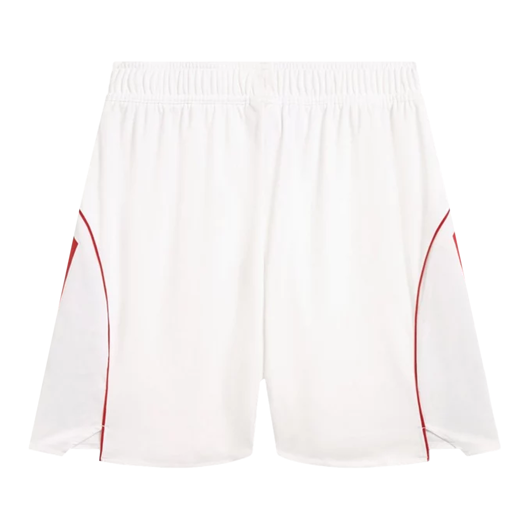 Authentic 25/26 Arsenal Home Shorts White