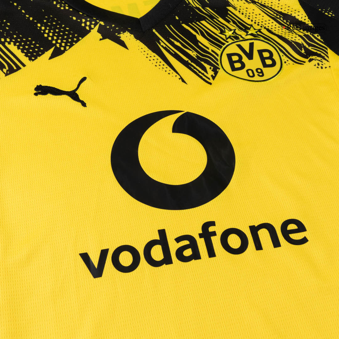 Borussia Dortmund Home Soccer Jersey Kit(Jersey+Shorts) 2025/26 Yellow