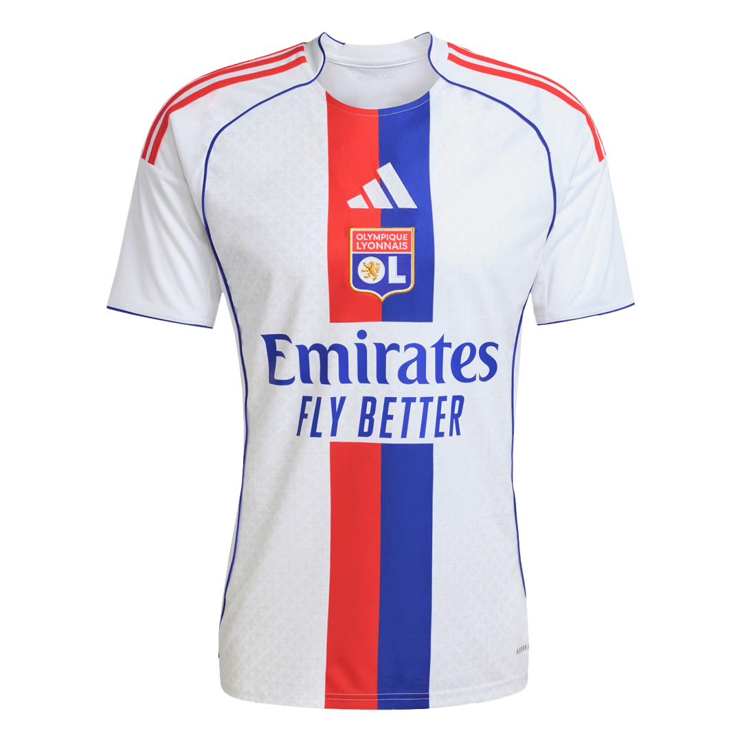 Olympique Lyonnais Home Soccer Jersey 25/26 White