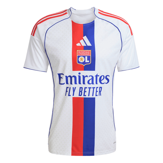 Olympique Lyonnais Home Soccer Jersey 25/26 White