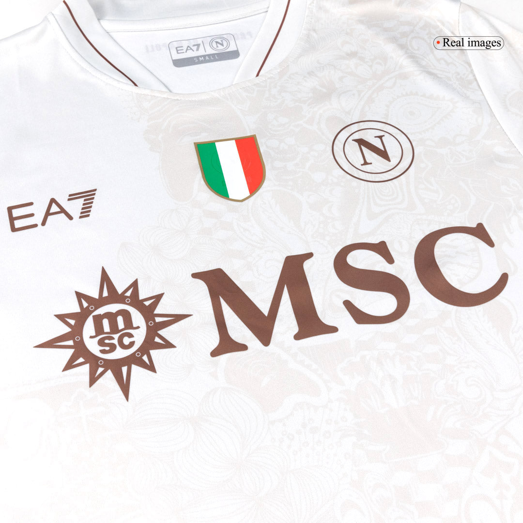 Napoli Away Soccer Jersey Kit(Jersey+Shorts) 2025/26